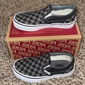 Kids Vans Slip Ons
